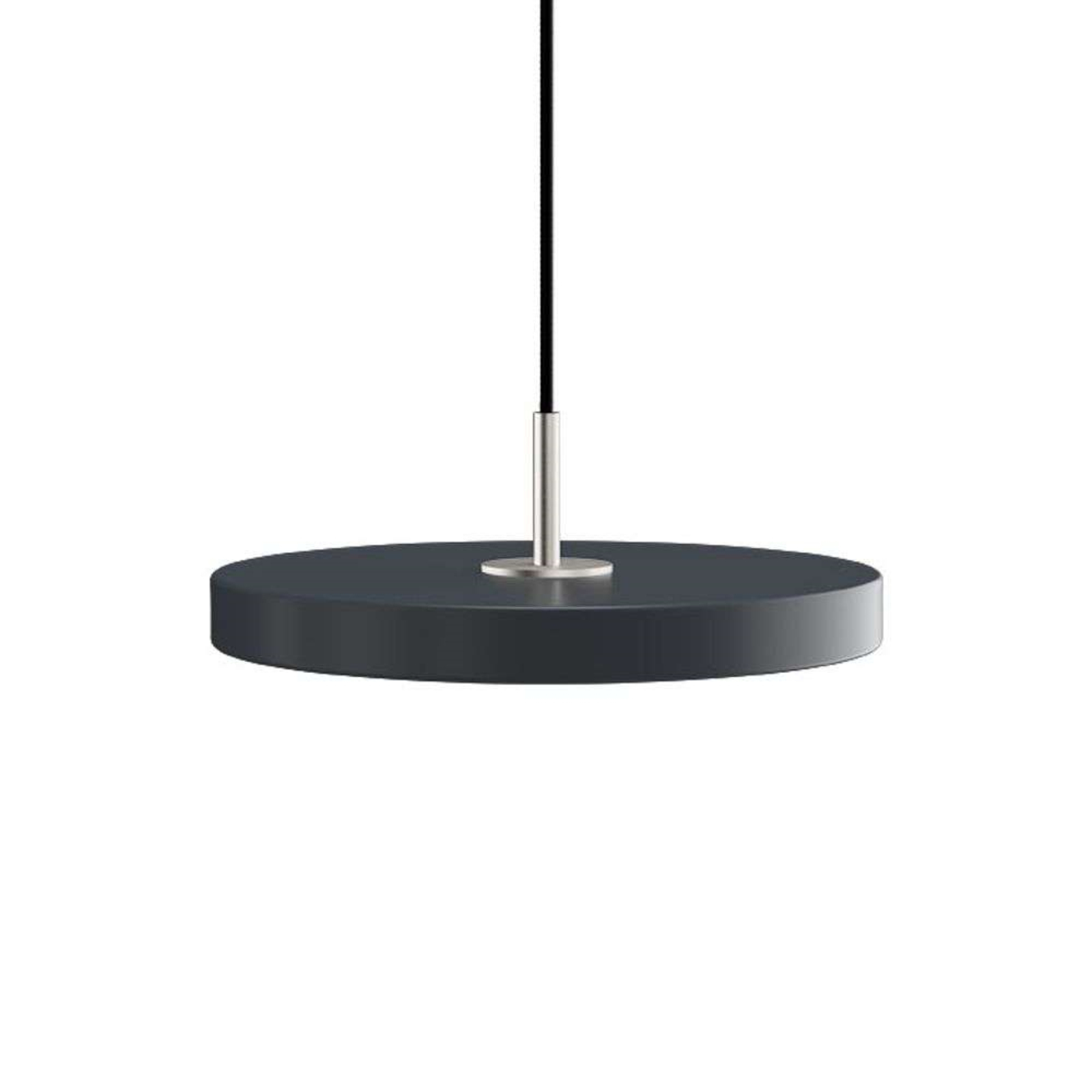 Asteria Pendant Mini Anthracite/Steel Top - UMAGE
